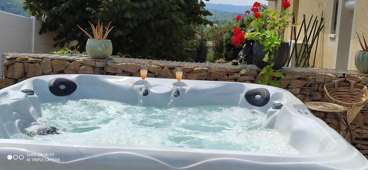 Campagne Et Jacuzzi ... C'Est Cosy Le Bumble Bee ! Villa Panossas Holiday home